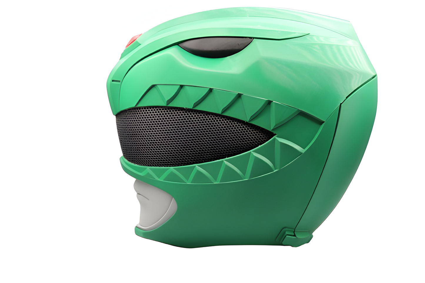 3D Printed MMPR Green & White Ranger Helmet Set – Mighty Morphin Power Rangers Cosplay