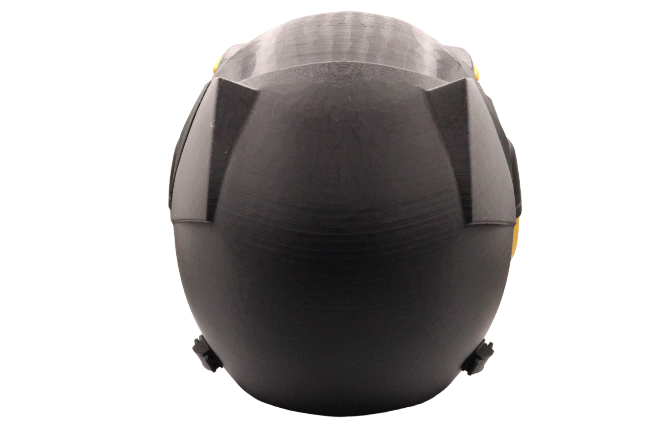 3D Printed MMPR Black Ranger Helmet – Mighty Morphin Power Rangers Cosplay