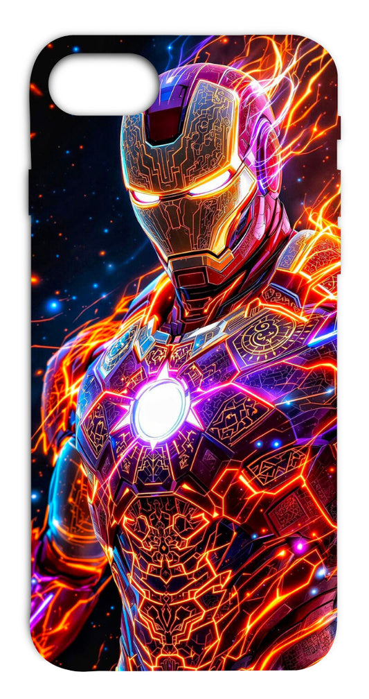 Iron Man Sublimation iPhone Case – Superhero Printed Protective Phone Cover