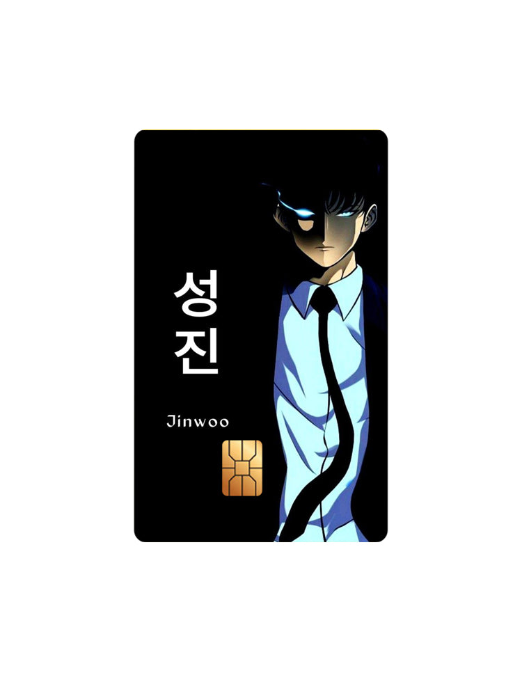 Solo Leveling Credit Card Skins – Shadow Monarch Edition