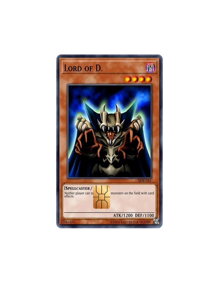 Yu-Gi-Oh! Credit Card Skins