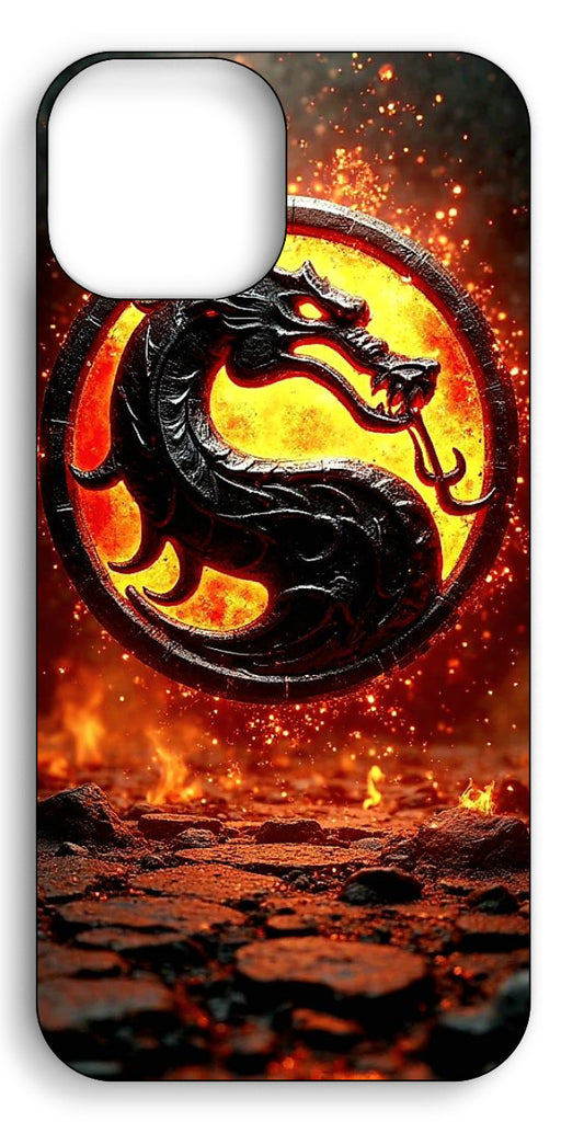 Sublimation Printed iPhone Case – Mortal Kombat Design