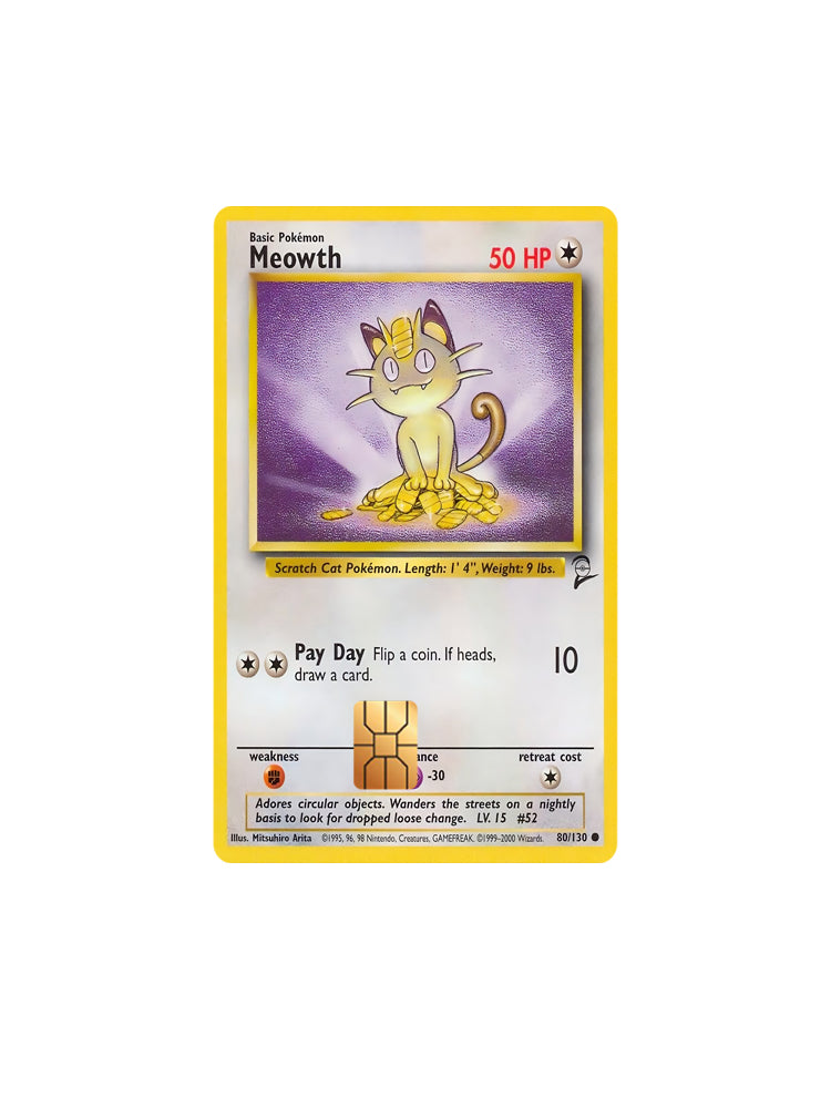 Pokémon Credit Card Skins