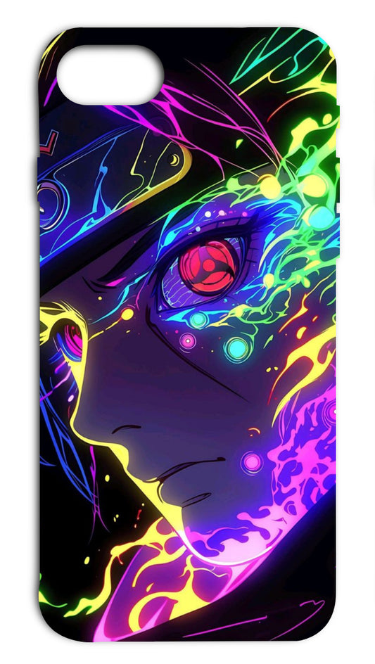 Sublimation Printed iPhone Case – Sasuke Uchiha Design