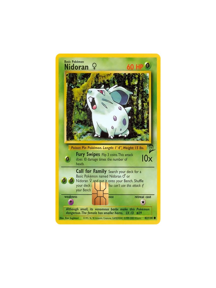 Pokémon Credit Card Skins