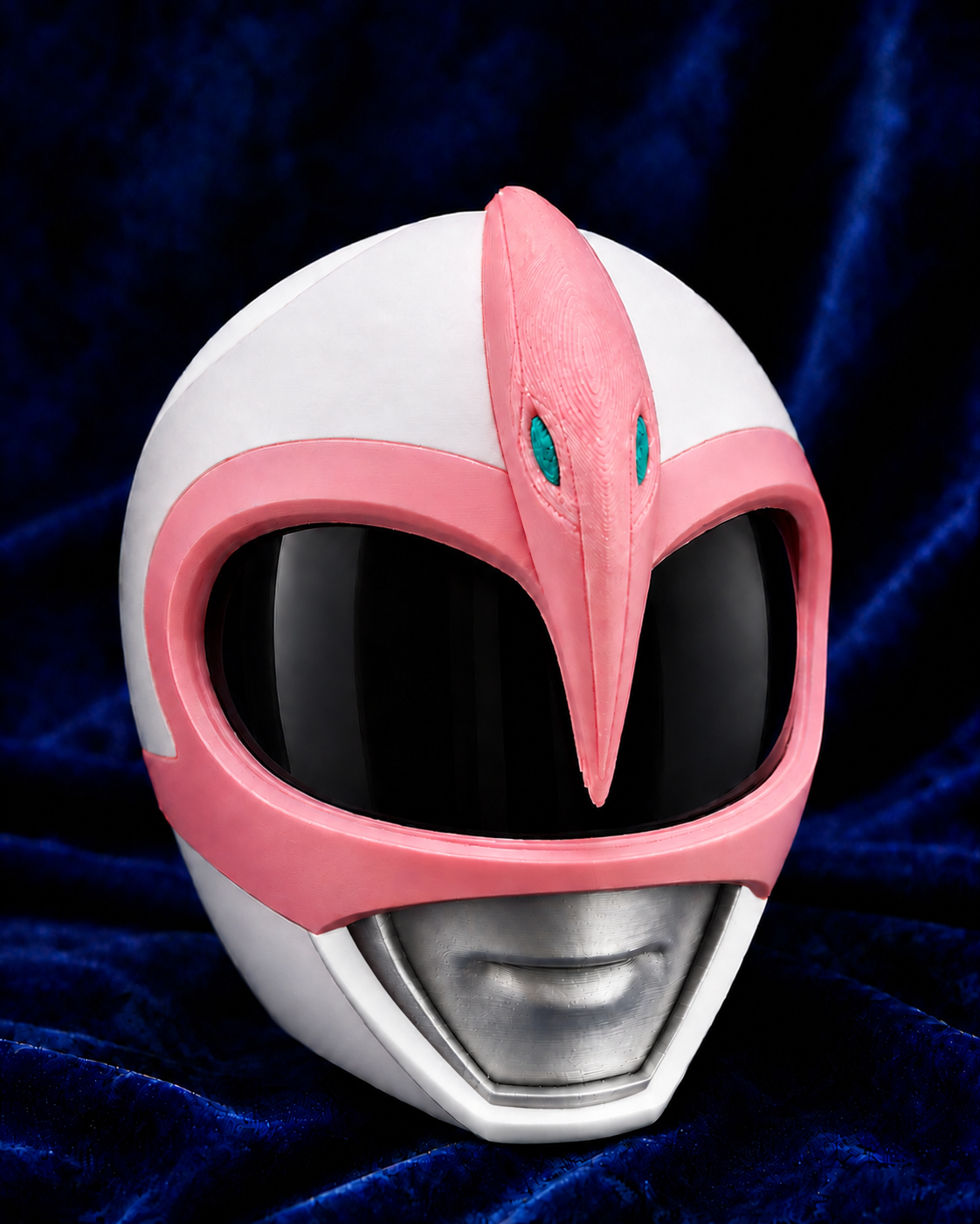 Power Rangers MMPR Pink Ranger Fully Assembled Helmet