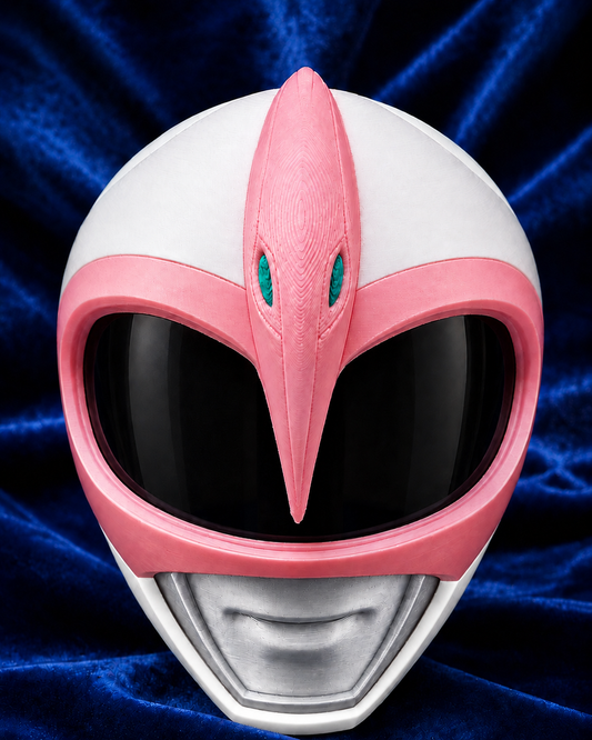 Power Rangers MMPR Pink Ranger Fully Assembled Helmet