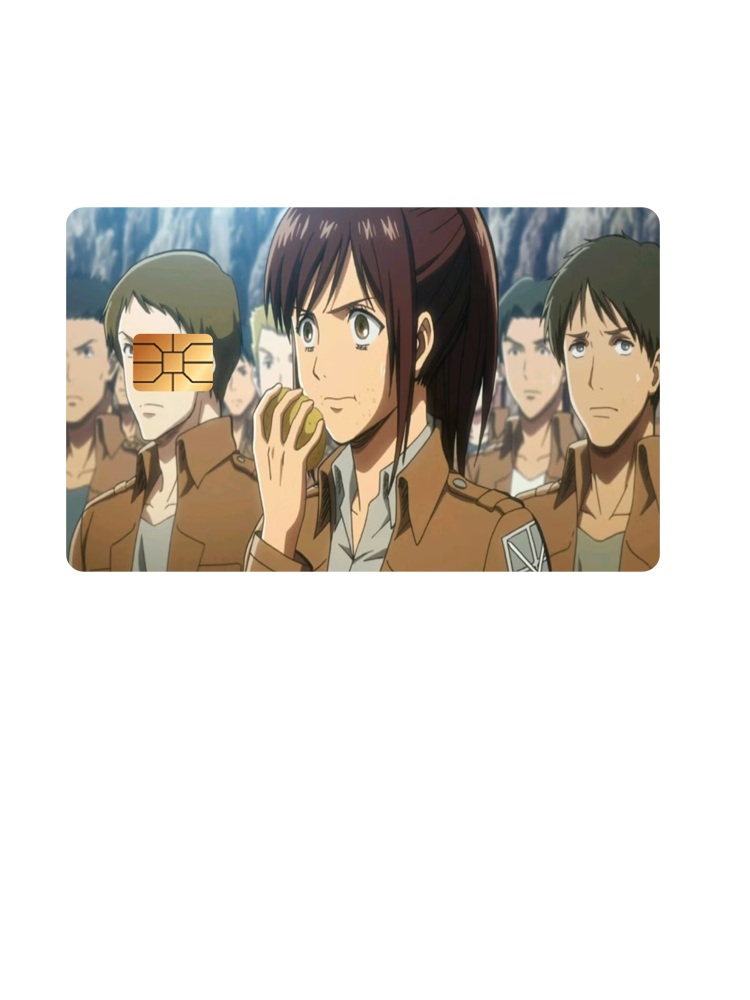 Attack on Titan Credit Card Skins