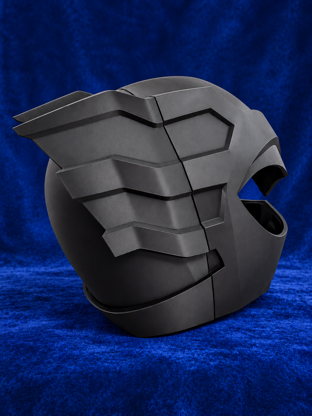 Power Rangers In Space Psycho Ranger DIY Helmet Kit | Black PLA