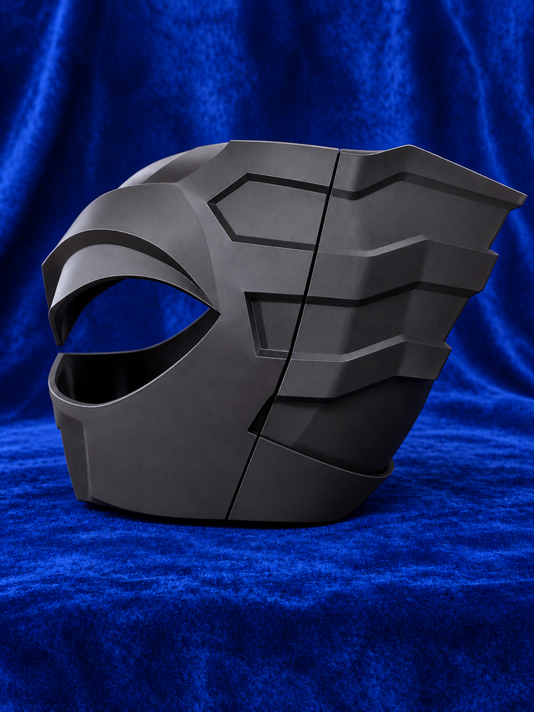 Power Rangers In Space Psycho Ranger DIY Helmet Kit | Black PLA