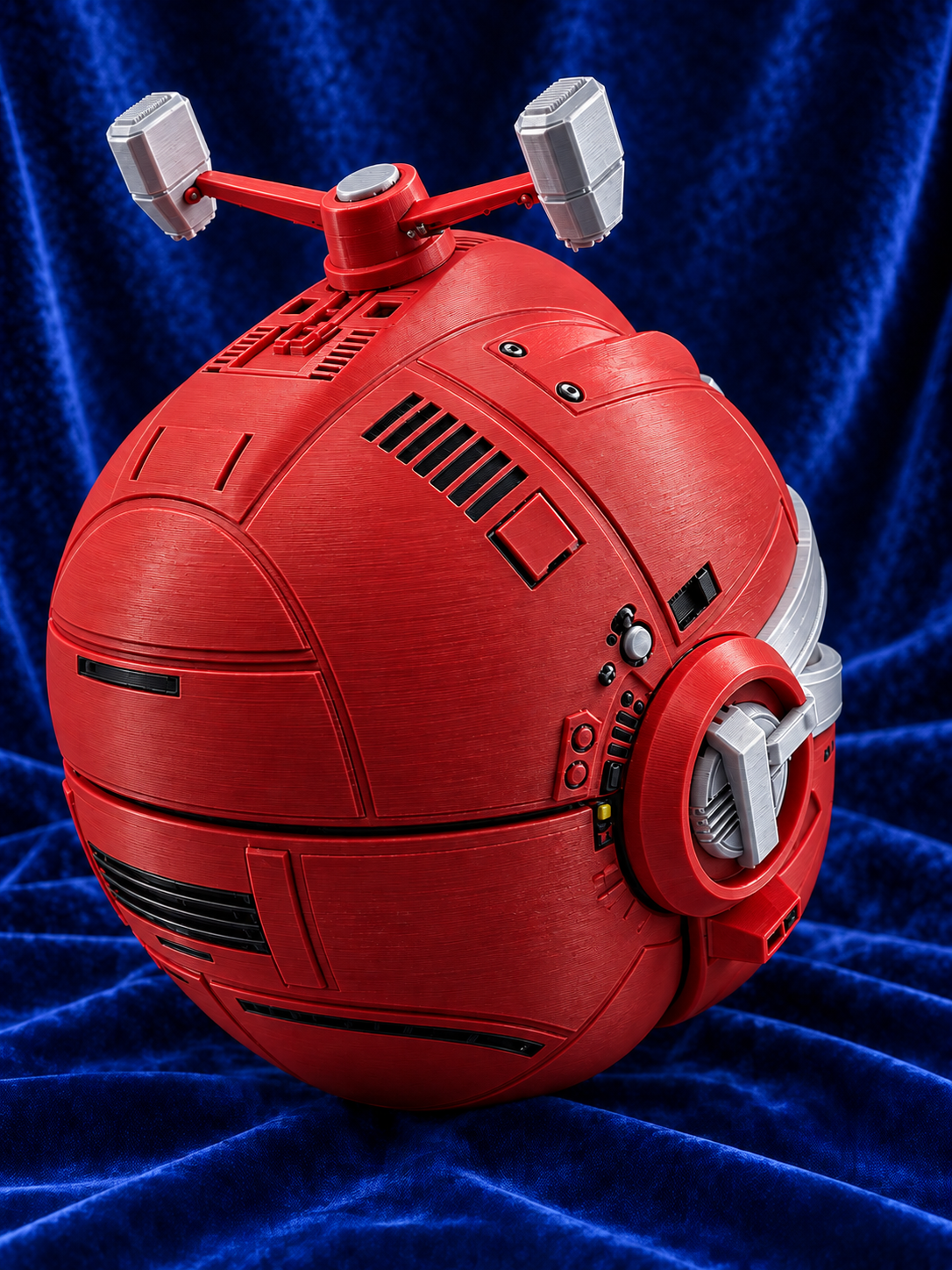 Big Bad Beetleborgs Red Beetleborg Fully Assembled Helmet
