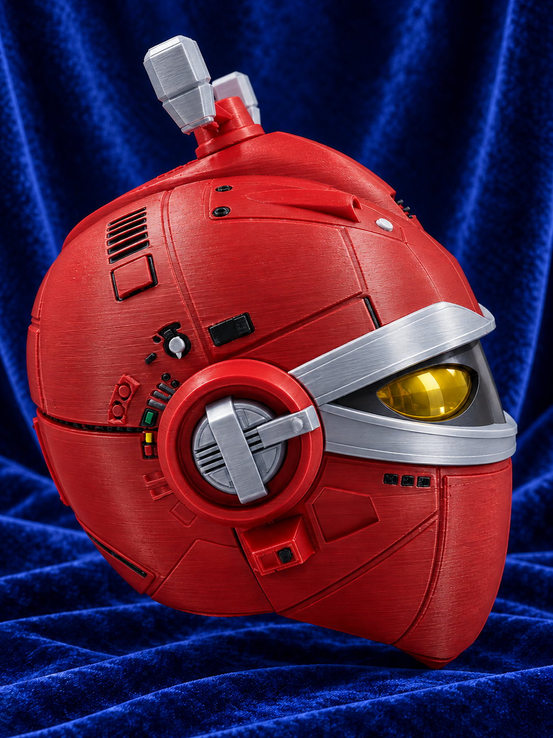 Big Bad Beetleborgs Red Beetleborg Fully Assembled Helmet