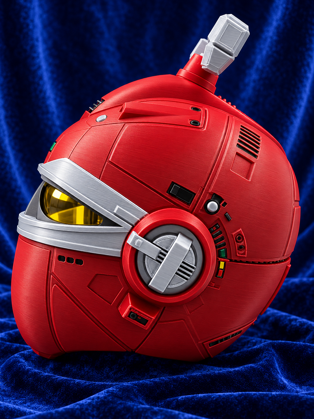 Big Bad Beetleborgs Red Beetleborg Fully Assembled Helmet