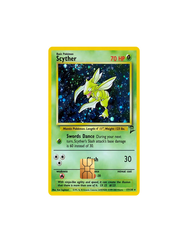 Pokémon Credit Card Skins