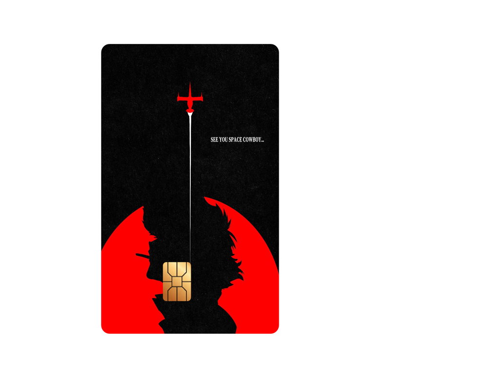 Cowboy Bebop Credit Card Skin