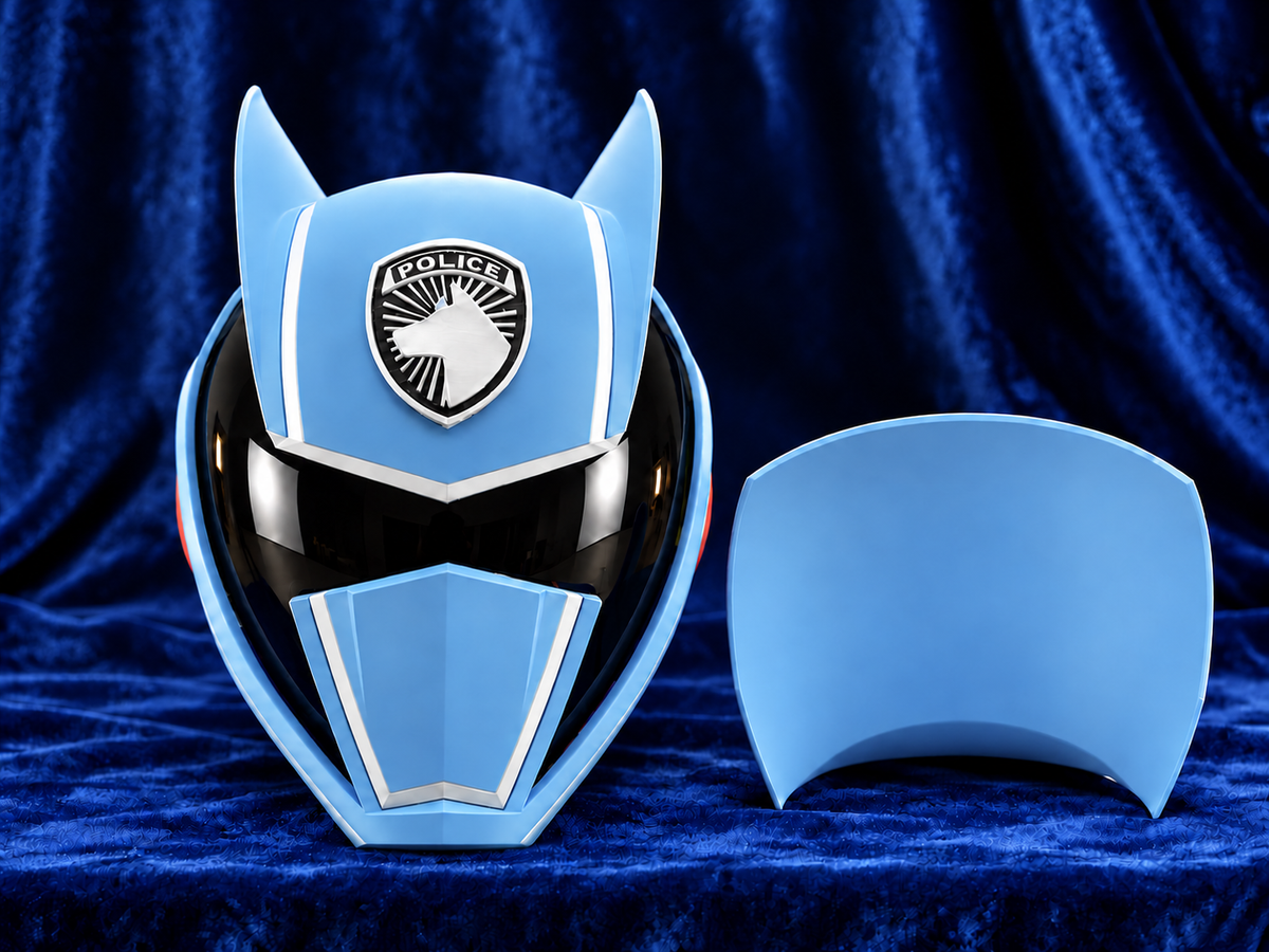 Power Rangers SPD Shadow Ranger Fully Assembled Helmet