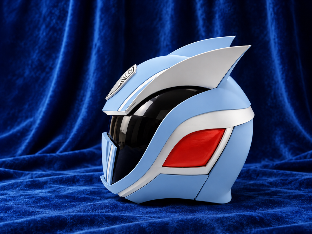 Power Rangers SPD Shadow Ranger Fully Assembled Helmet
