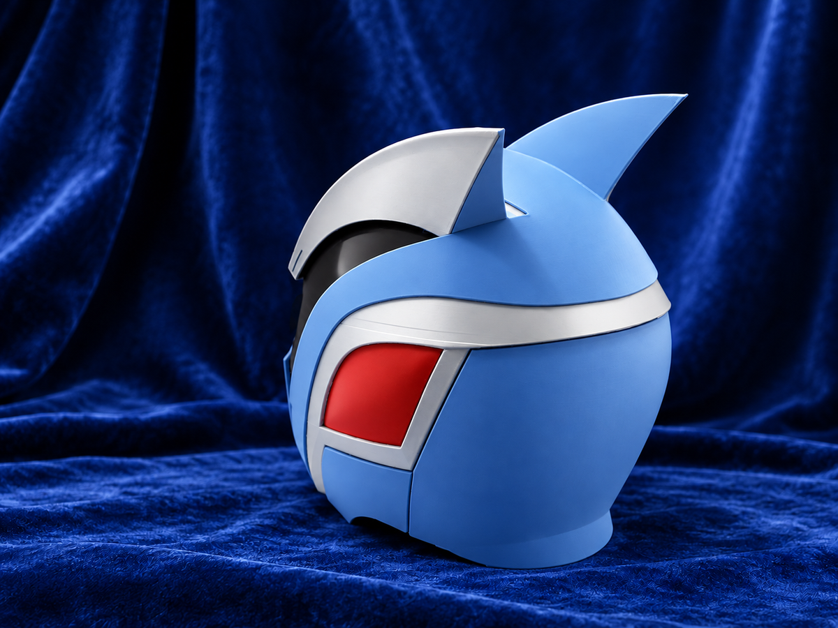 Power Rangers SPD Shadow Ranger Fully Assembled Helmet