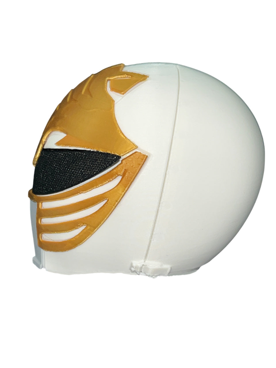3D Printed MMPR Green & White Ranger Helmet Set – Mighty Morphin Power Rangers Cosplay