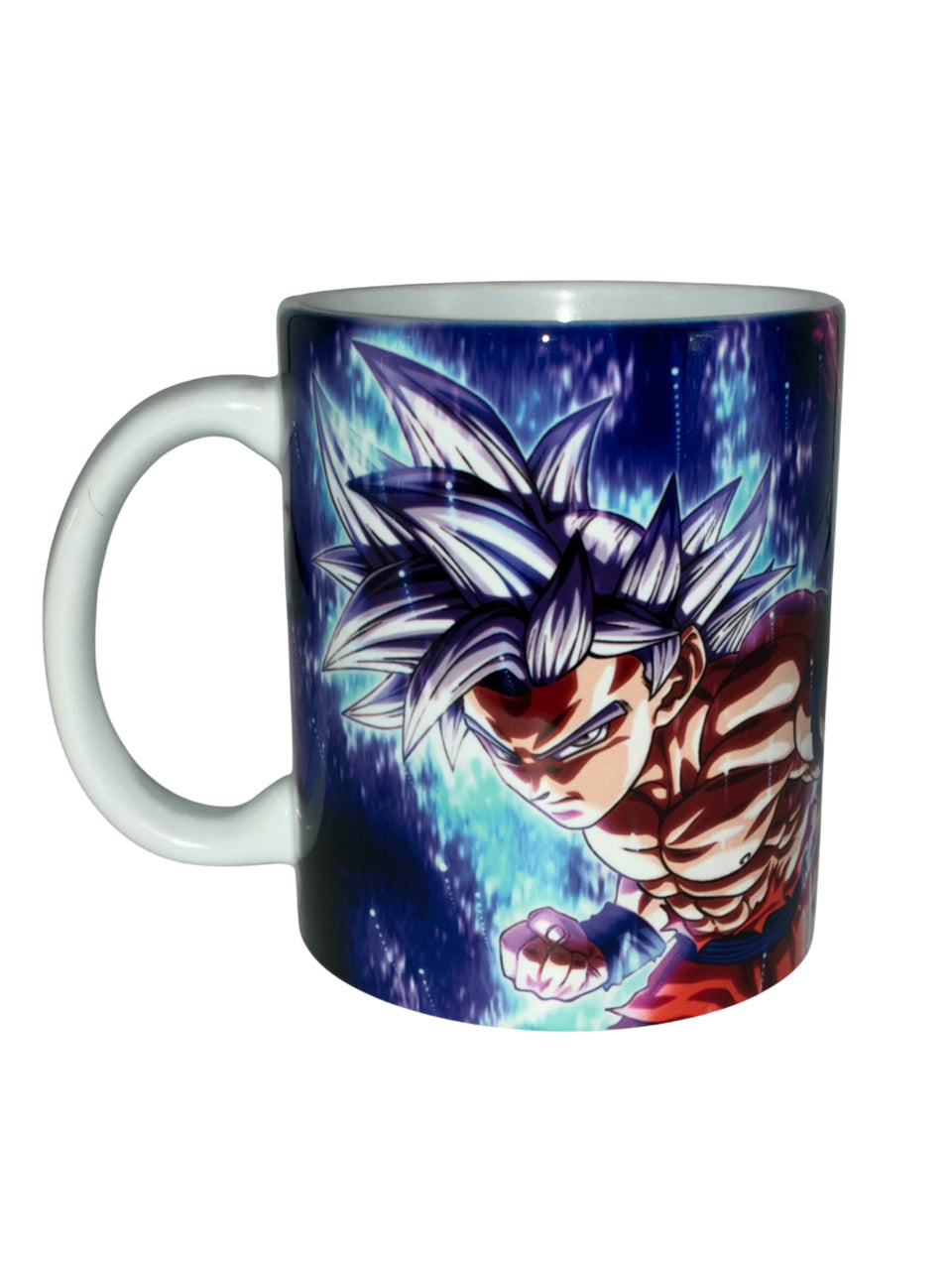 Goku Ultra Instinct & Vegeta Ultra Ego House Mug – Dragon Ball Super Anime Coffee Cup | Ceramic Mug Gift for DBZ Fans