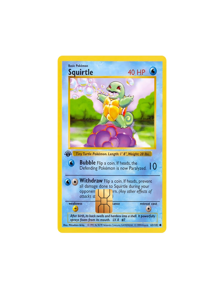 Pokémon Credit Card Skins