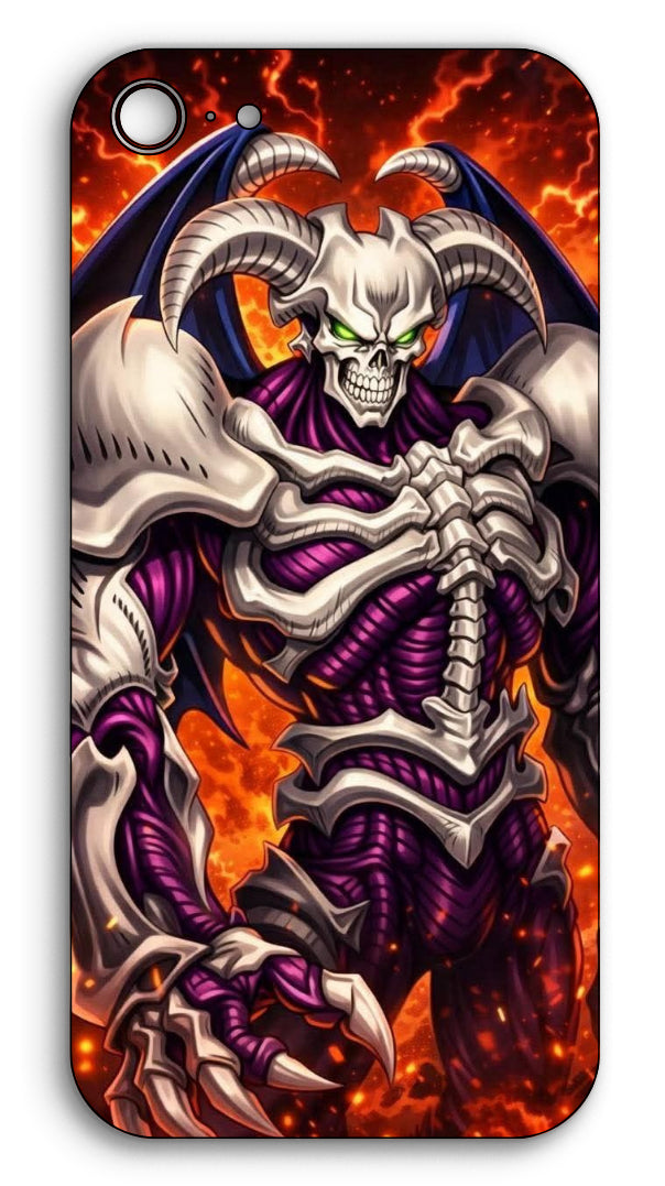 Sublimation Printed iPhone Case – Summoned Skull Yu-Gi-Oh! Design