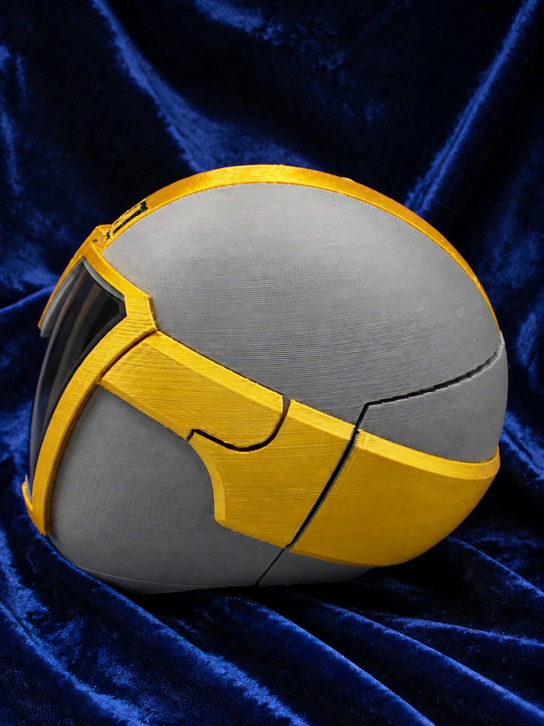 Power Rangers Lightspeed Rescue Titanium Ranger Fully Assembled Helmet