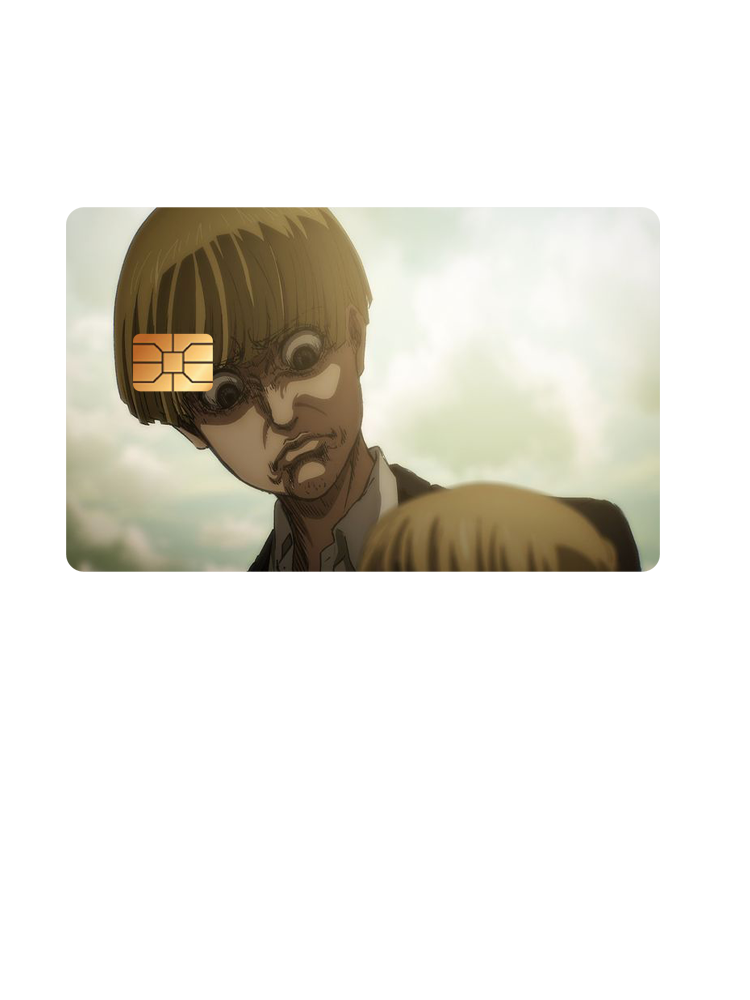 Attack on Titan Credit Card Skins