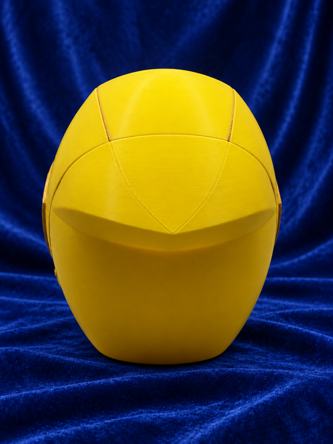 Power Rangers Ninja Storm Yellow Ranger Fully Assembled Helmet