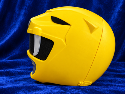 Power Rangers MMPR Yellow Ranger Fully Assembled Helmet
