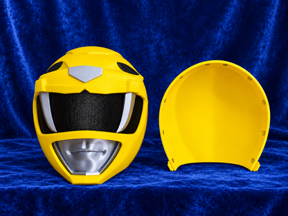 Power Rangers MMPR Yellow Ranger Fully Assembled Helmet