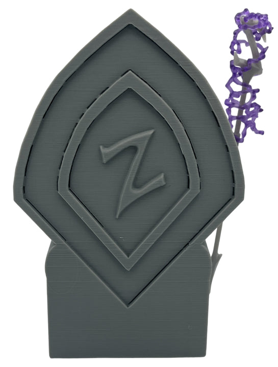 3D Printed Lord Zedd Throne – Mighty Morphin Power Rangers Villain