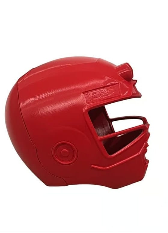 Red Turbo Power Ranger Helmet