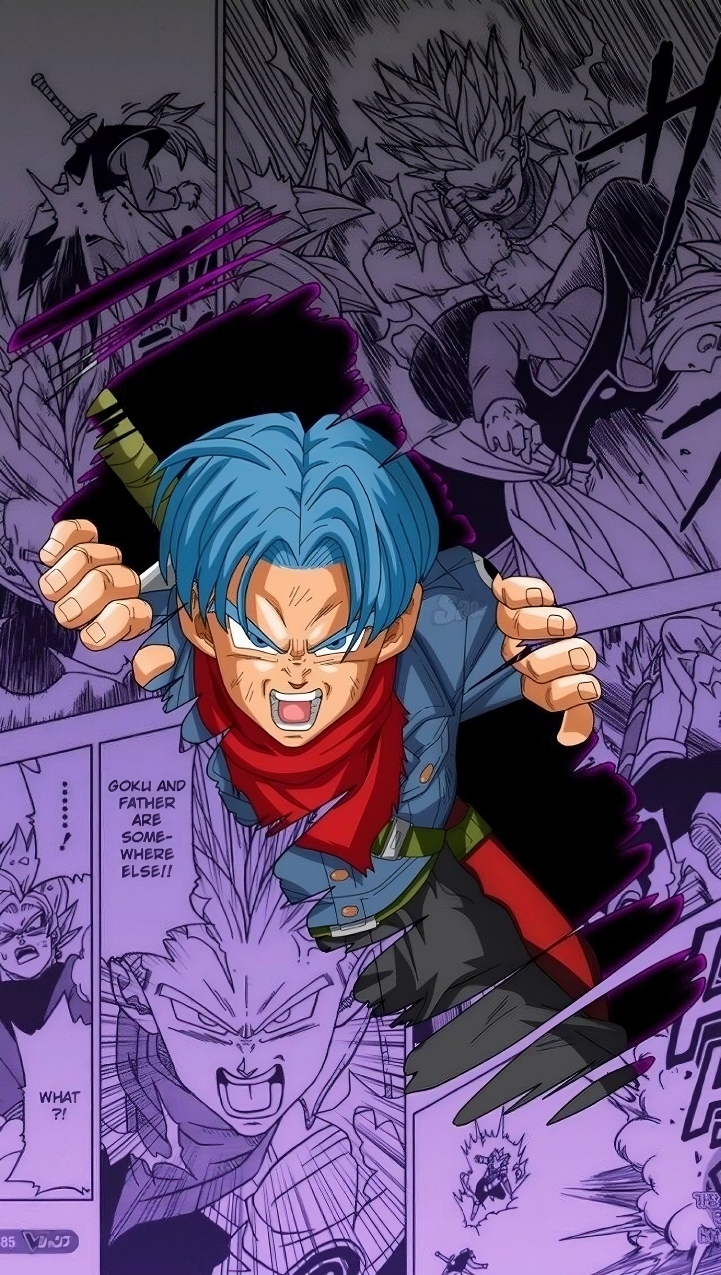 Dragon Ball Z Glossy Wall Art Print – 8.5 x 14 Inch Anime Poster Decor