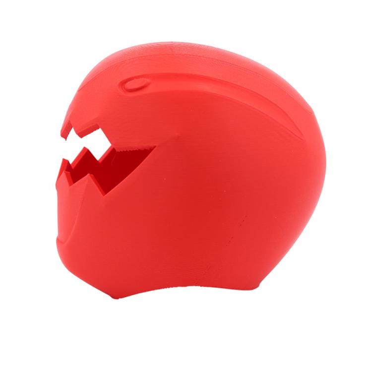 Red Dino Thunder Ranger Helmet