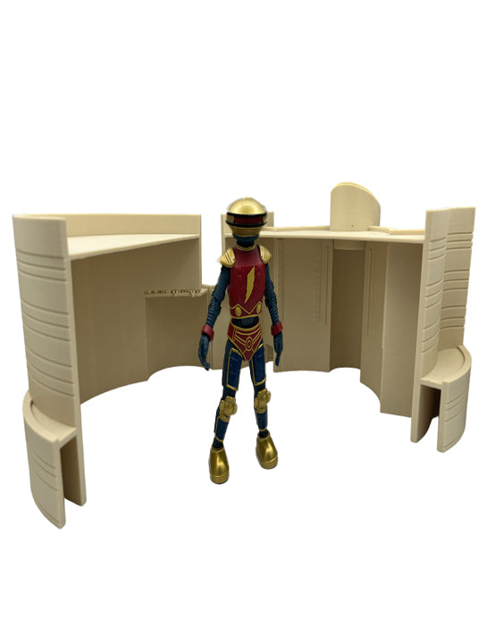 3D Printed Power Rangers Command Center – MMPR Diorama Base Display