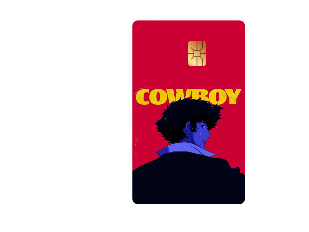 Cowboy Bebop Credit Card Skin