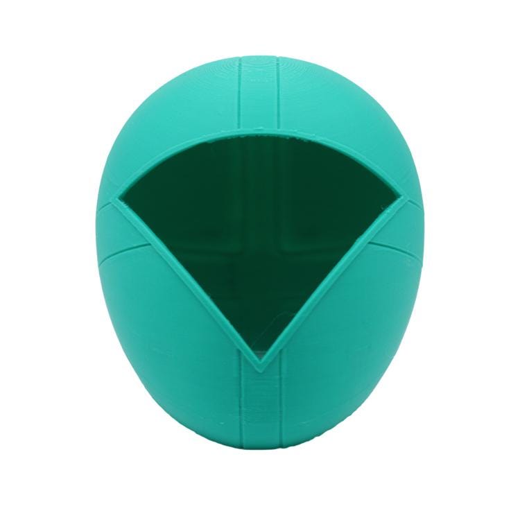 Green Lightspeed Rescue Power Ranger Helmet