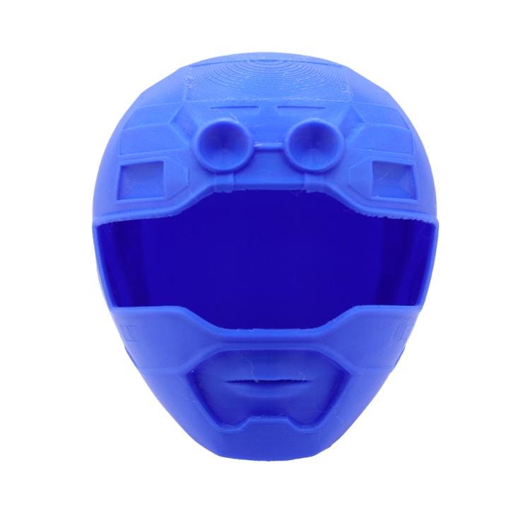 Blue Turbo Power Ranger Helmet