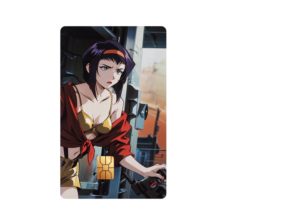 Cowboy Bebop Credit Card Skin