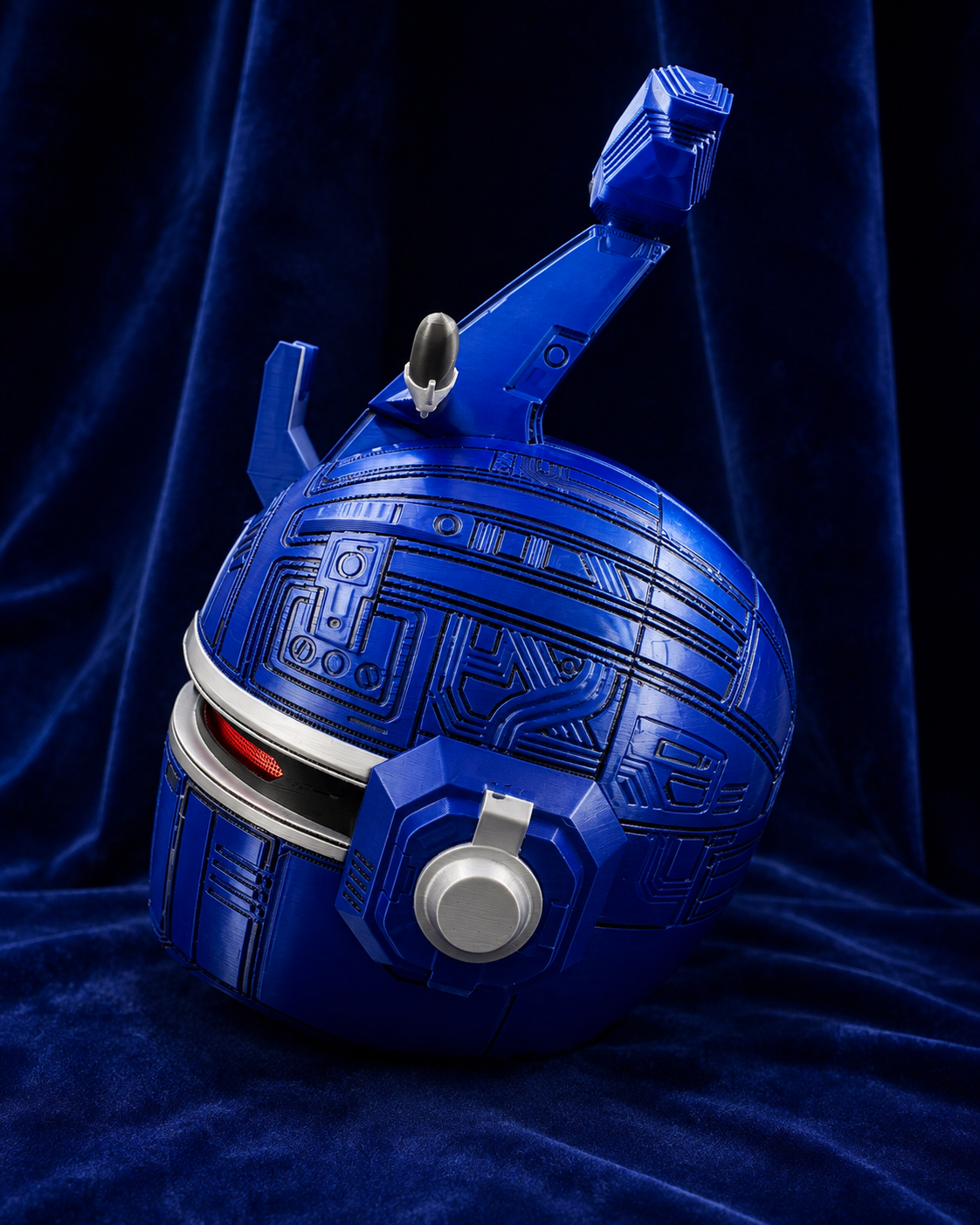 Big Bad Beetleborgs Blue Beetleborg Fully Assembled Helmet