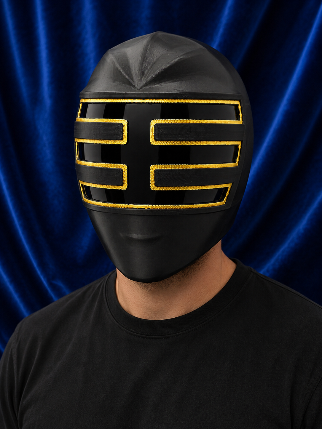 Power Rangers Zeo Gold Ranger Fully Assembled Helmet