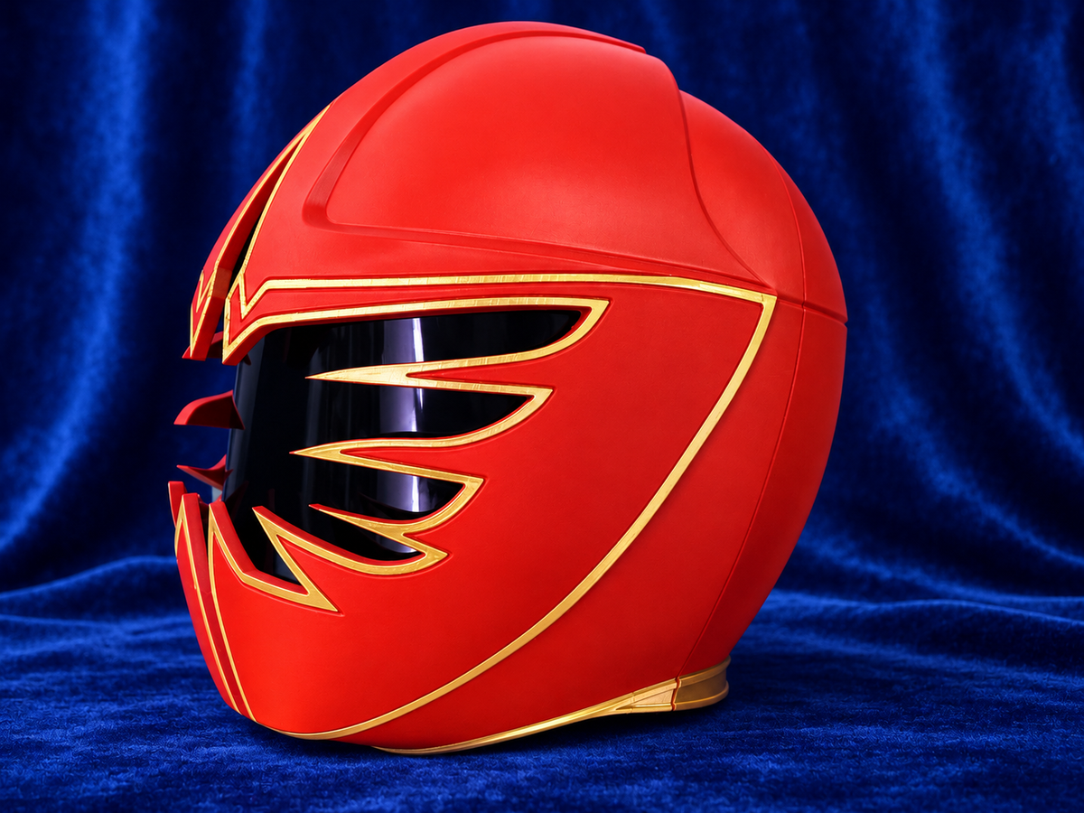 Power Rangers Mystic Force Red Ranger Fully Assembled Helmet