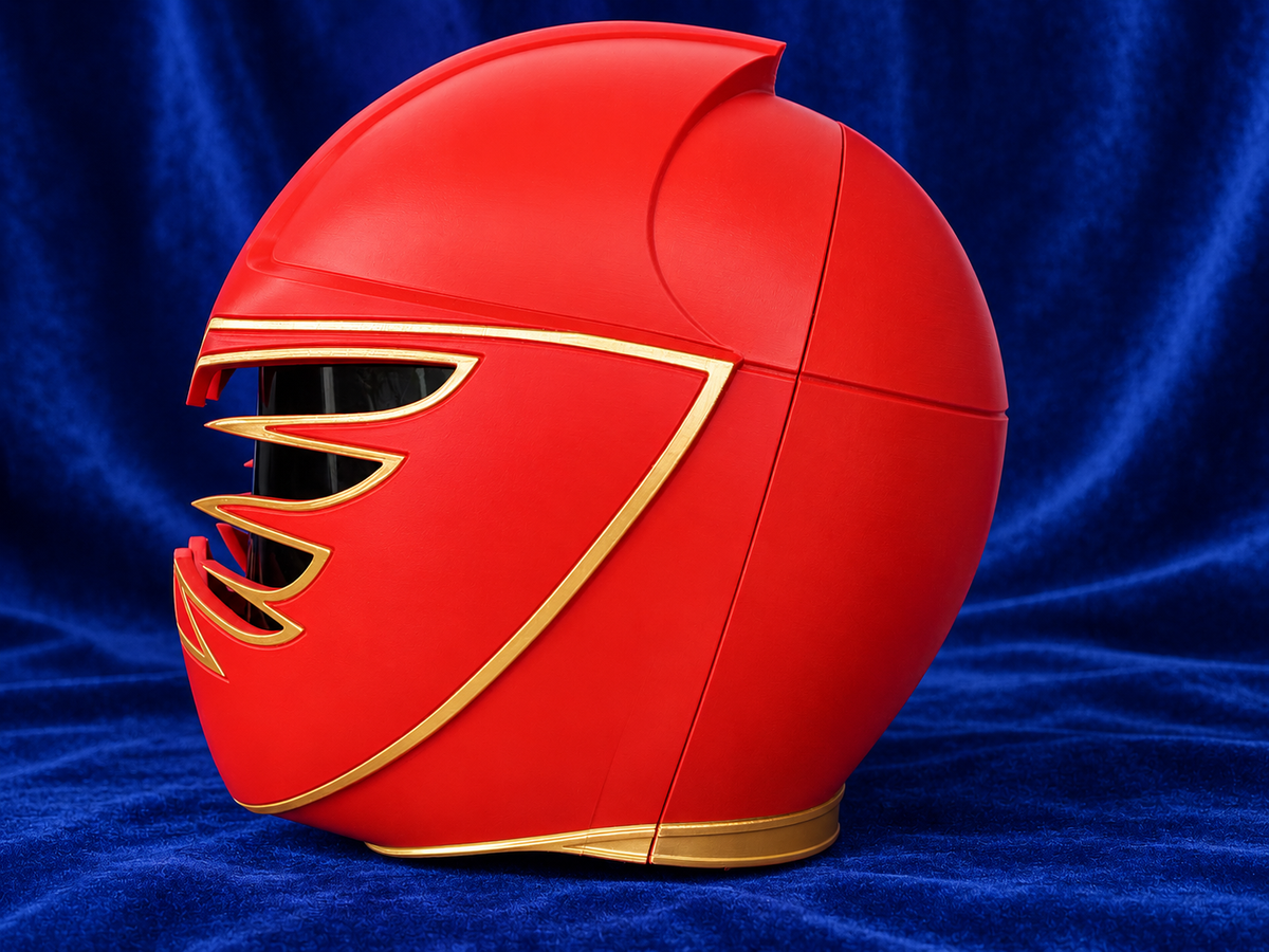 Power Rangers Mystic Force Red Ranger Fully Assembled Helmet