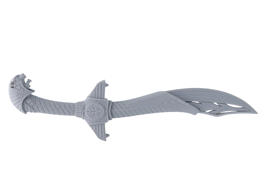 3D Printed MMPR White Ranger Saba Sword